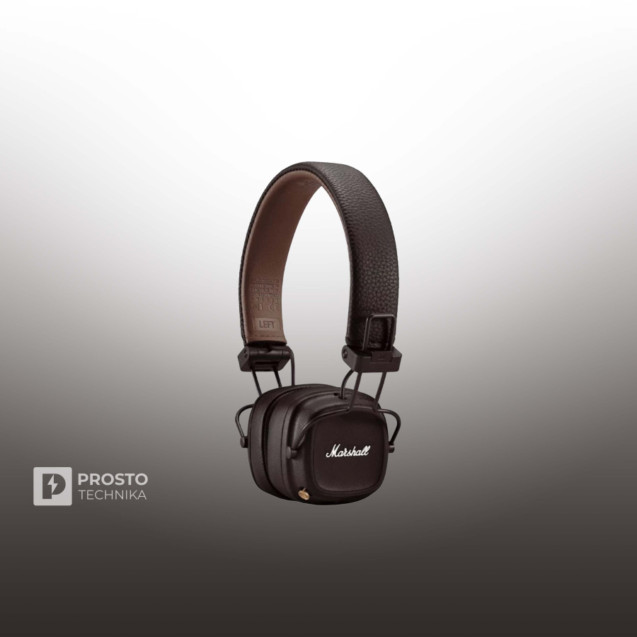 Беспроводные наушники Marshall Major IV Brown